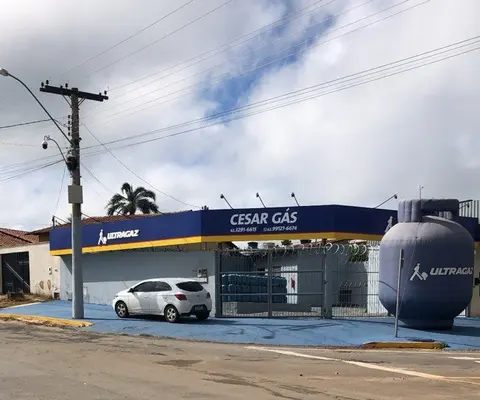 Fachada da César Gás — revenda autorizada Ultragaz